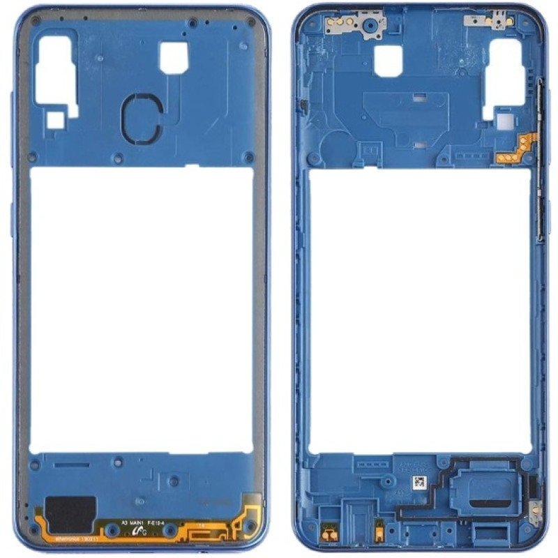 Рамка корпуса Samsung A305 Galaxy A30 синяя