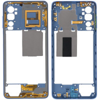 Рамка корпуса Samsung M526 Galaxy M52 голубая, Icy Blue