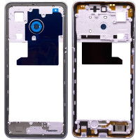 Рамка корпуса Tecno Spark Go 2024 белая, Mystery White