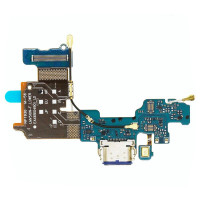 Шлейф LG V510N ThinQ 5G /G850 ThinQ, версія Korea з роз'ємом зарядки з коаксіальним кабелем, з мікрофоном, оригінал PRC