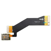 Шлейф Motorola XT2153 Edge 20 Pro міжплатний, з роз'ємом Sim-карти, на дисплейоригінал PRC