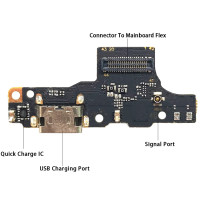 Шлейф Nokia G21 с разъемом зарядки, с микрофоном, плата зарядки