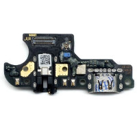 Шлейф Oppo A5s с разъемом зарядки, с разъемом наушников, с микрофоном, плата зарядки, оригинал PRC