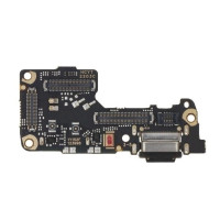 Шлейф Xiaomi 12/12X с разъемом зарядки, , с разъемом Sim-карты, плата зарядки, оригинал PRC