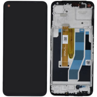 Дисплей OnePlus Nord CE 2 Lite 5G чорний, оригінал PRC з рамкою