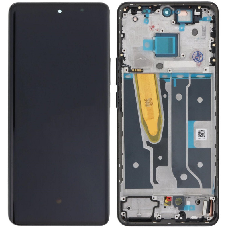 Дисплей Realme 11 Pro /11 Pro+ чорний, Amoled, оригінал PRC з рамкою, Astral Black