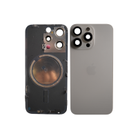 Задняя крышка iPhone 15 Pro White Titanium (оригинал снятый)