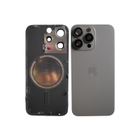 Задня кришка iPhone 15 Pro Max Natural Titanium (оригінал знятий)