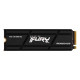 Накопитель SSD M.2 Kingston FURY Renegade with Heatsink 1TB 2280 NVMe PCIe Gen 4.0 x4 3D TLC NAND