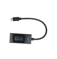 USB-тестер для вимірювання ємності, струму, часу 4-30V 6.5A (KWS-066C)