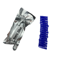 Клей 2UUL Guru Glue Soft Buffer Adhesive DA44, полиуретановый, для рамок, 30мл, белый + 20 насадок дозаторов