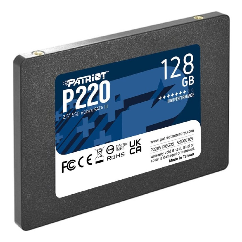 Накопичувач SSD Patriot P220 128GB 2.5 7mm SATAIII