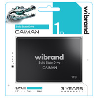 Накопитель SSD Wibrand Caiman 1TB 2.5