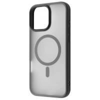 Чехол iPhone 16 Pro Max WAVE Matte Insane Case with Magnetic Ring Gray