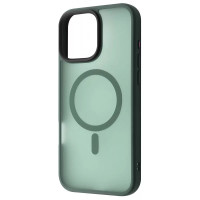Чехол iPhone 16 Pro Max WAVE Matte Insane Case with Magnetic Ring Green