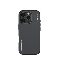 Чехол iPhone 16 Pro Max Blueo BL045 Dual-Color Liquid Silicone Magnetic Series Black
