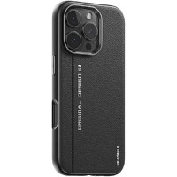Чехол iPhone 16 Pro Max Blueo Premium Leather Case for Black