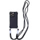 Чехол iPhone 16 Pro Max (6.9) TPU CrossBody with straps Black