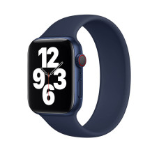 Ремінець Apple Watch 38/40mm Solo Loop Silicone Braided  Black