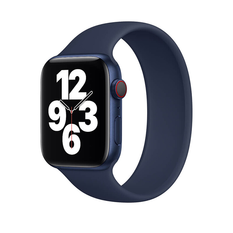 Ремешок Apple Watch 38/40mm Solo Loop Silicone Braided  Black