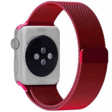 Ремінець Apple Watch 38mm Milanese Loop Metal red
