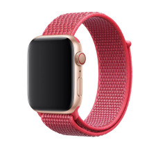 Ремінець Apple Watch 38mm Nylon Sport Loop Hibiscus