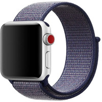 Ремешок Apple Watch 38mm Nylon Sport Loop Midnight Blue