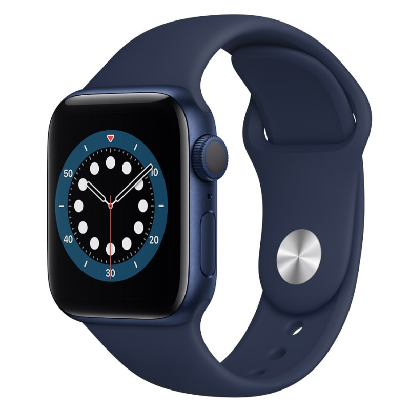 Ремешок Apple Watch 38/40/41mm Silicone Sport Band Deep Navy
