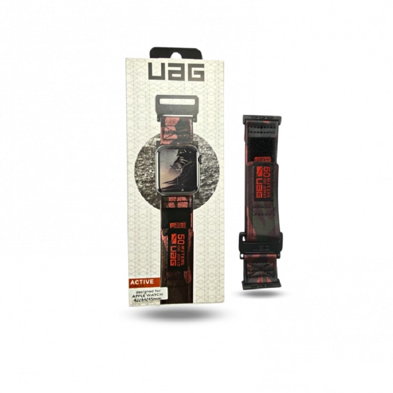 Ремінець Apple iWatch UAG Army 38/40/41mm straps Camouflage Red