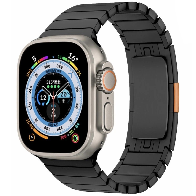 Ремешок Apple Watch 38/40/41/42mm Steel (ser.10) Black