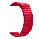 Ремешок Apple Watch 42 mm Leather Loop Red
