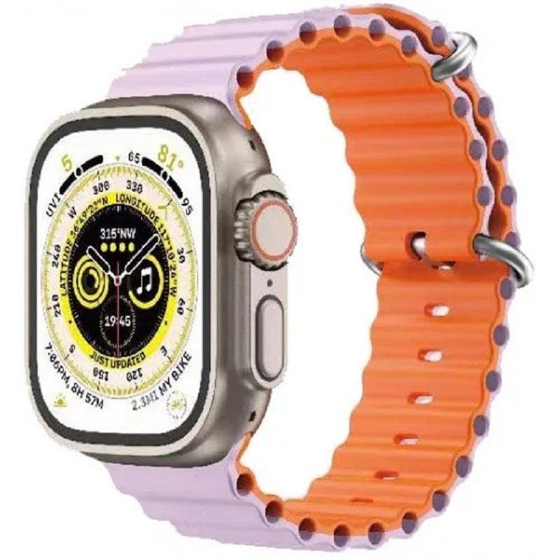 Ремешок Apple Watch 42/44/45mm Gear 4 Light Purple/Orange
