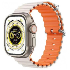 Ремінець Apple Watch 42/44/45mm Gear 4 White/Orange