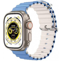 Ремешок Apple Watch 42/44/45mm Gear 4 Mist Blue/White