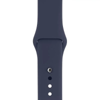 Ремешок Apple Watch 42/44/45/49mm (S) Silicone Sport Band Midnighte Blue