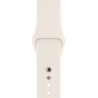 Ремінець Apple Watch 42/44/45/49mm (S) Silicone Sport Band Antique White
