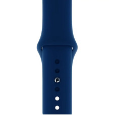 Ремінець Apple Watch 42/44/45/49mm Silicone Sport Band Deep Navy