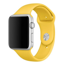 Ремінець Apple Watch 42/44/45/49mm (S) Silicone Sport Band Yellow