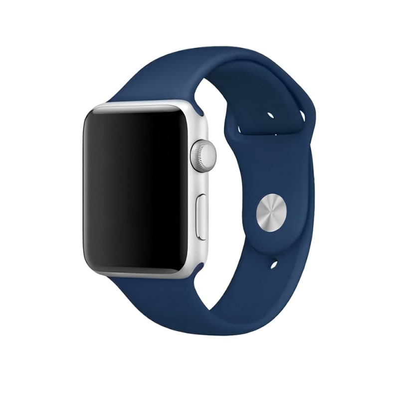 Ремінець Apple Watch 42/44/45/49mm (S) Silicone Sport Band Cobalt Blue