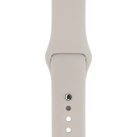 Ремінець Apple Watch 42/44/45mm (S) Silicone Sport Band Stone