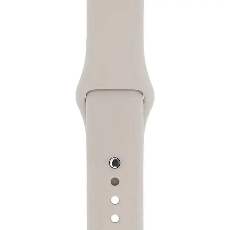 Ремешок Apple Watch 42/44/45mm (S) Silicone Sport Band Stone