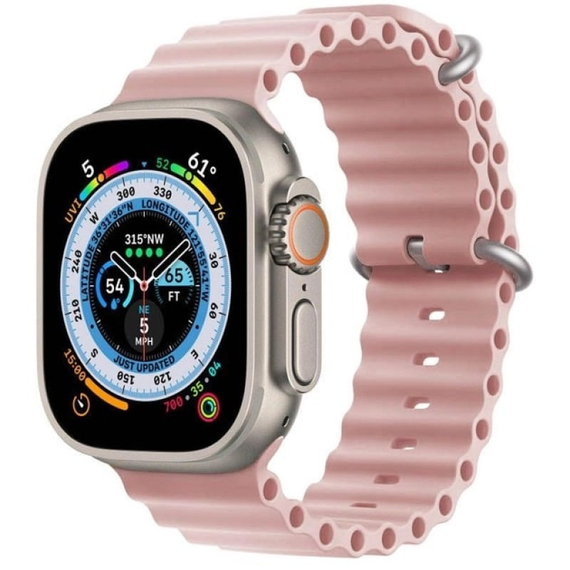 Ремешок Apple Watch 49/42mm 49mm Ocean Band Pink Sand