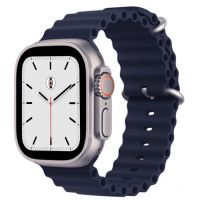 Ремешок Apple Watch 49/45/44mm Ocean Band Midnight Blue