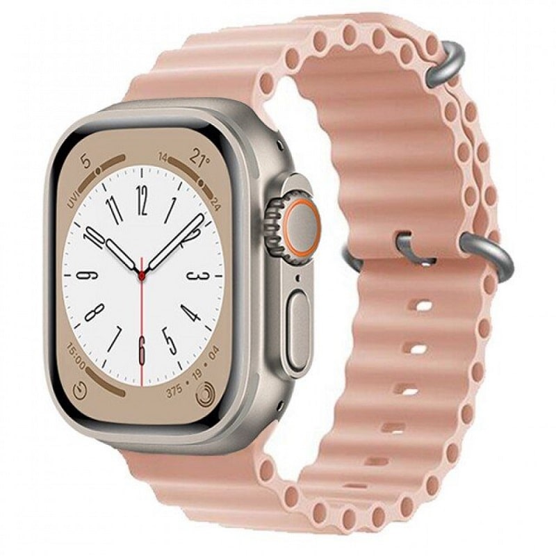 Ремешок Apple Watch 49/45/44mm Ocean Band Pink Sand