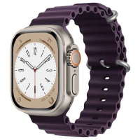Ремешок Apple Watch 49/45/44mm Ocean Band Watch Deep Purple