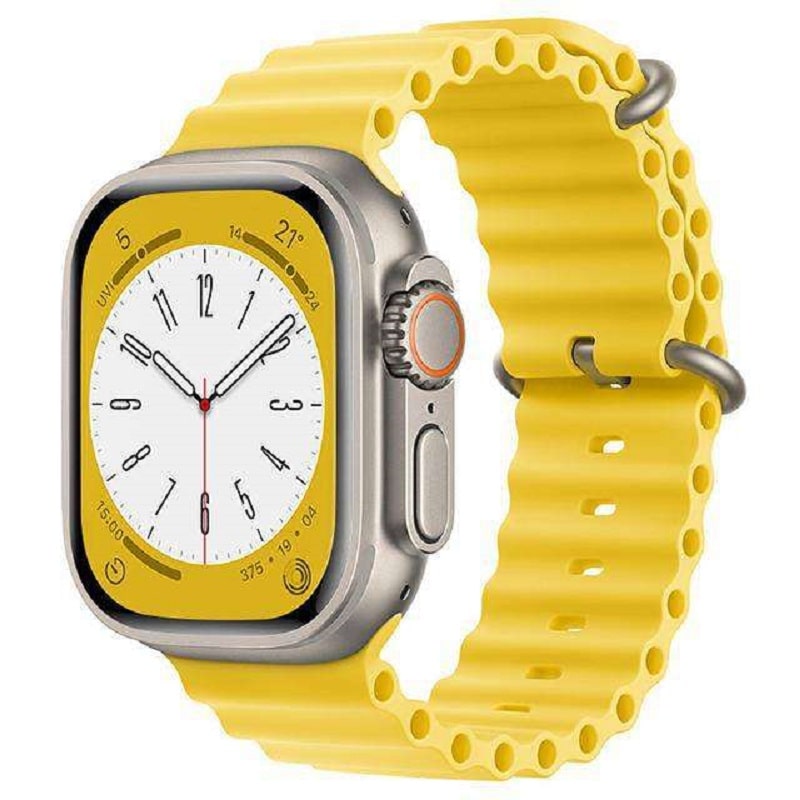 Ремешок Apple Watch 49/45/44mm Ocean Band Yellow
