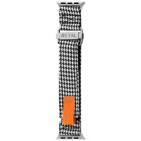 Ремінець Apple Watch 42/44/45/46/49 mm Texture Silver