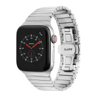 Ремінець Apple Watch 42/44/45/49mm LAUT LINKS 2.0 (L_AWL_L2_SL) Silver