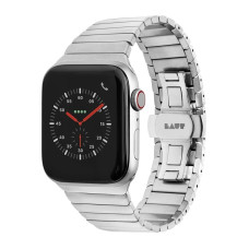 Ремінець Apple Watch 42/44/45/49mm LAUT LINKS 2.0 (L_AWL_L2_SL) Silver