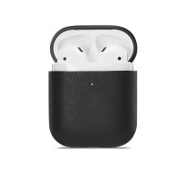 Чохол AirPods 1/2 Leather Case Black